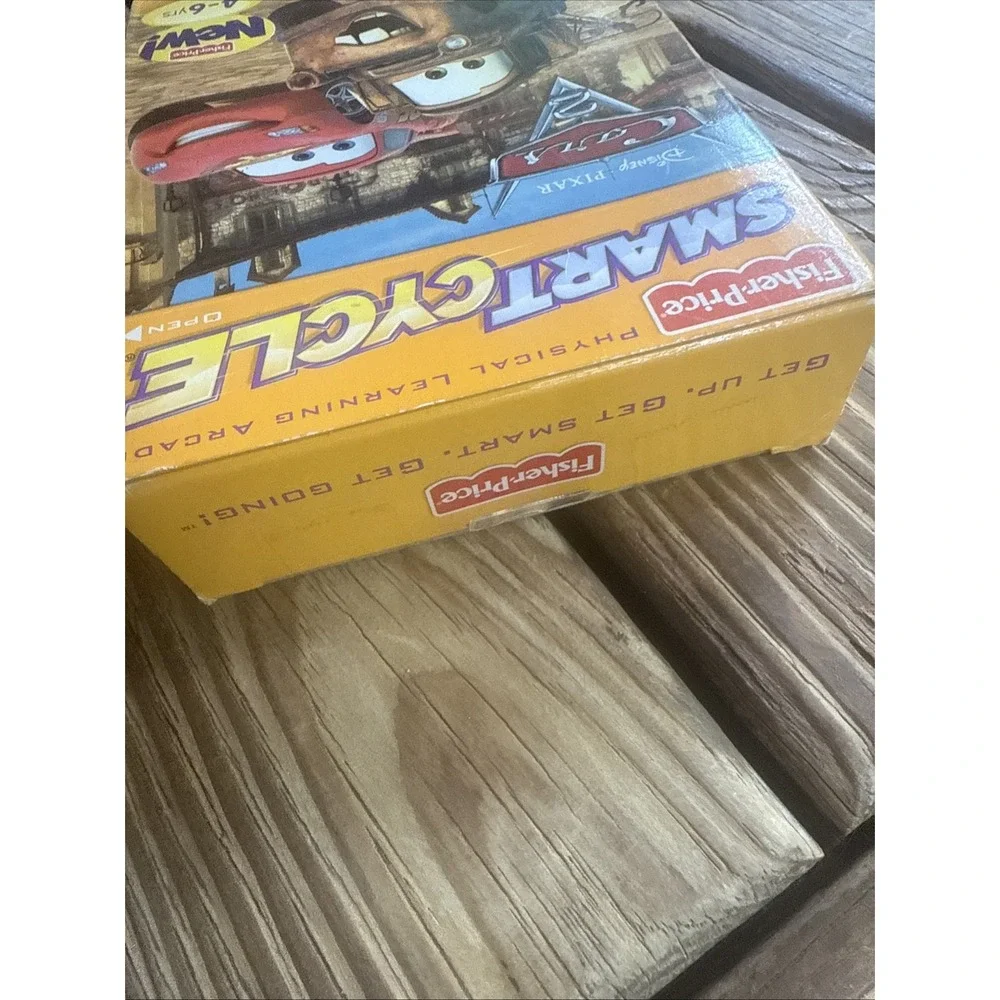 Fisher Price Smart Cycle Cartridge Disney Pixar Cars 2 New 2010 Learning Arcade